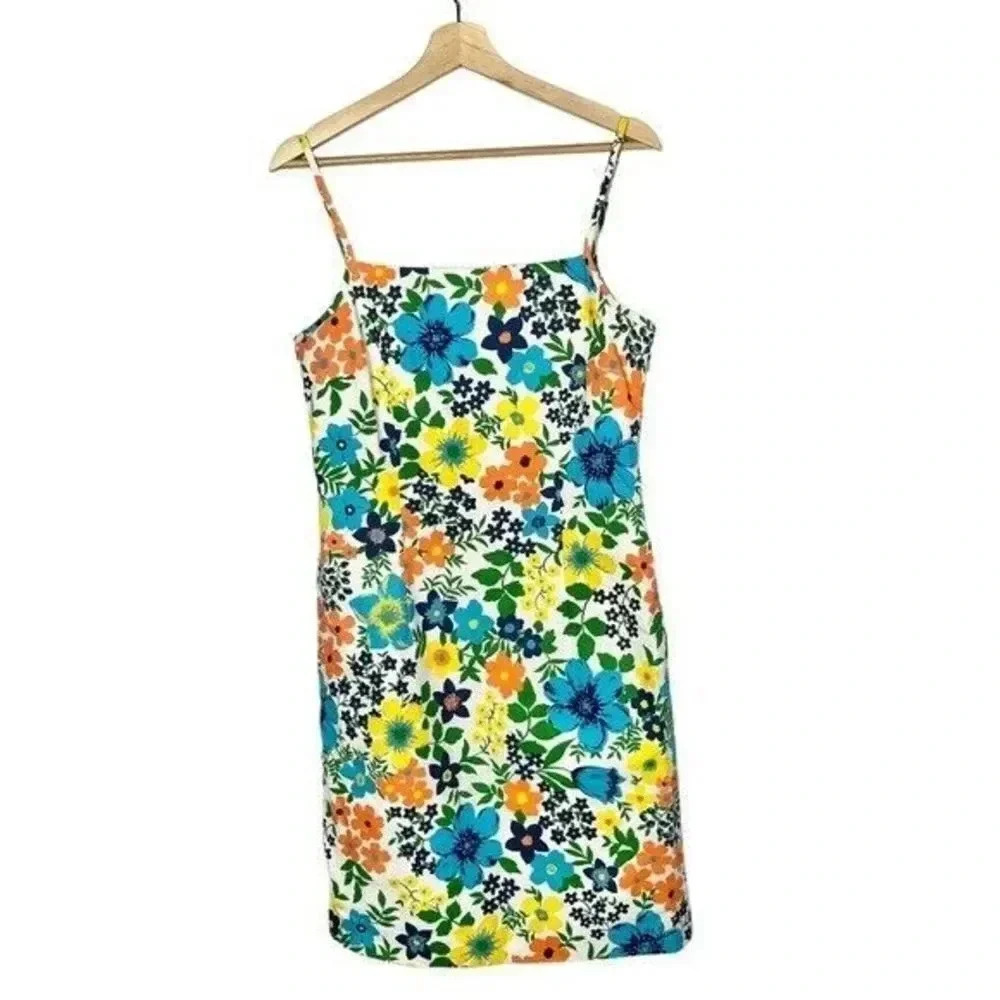 Tommy Hilfiger Vintage Floral Print A-Line Mini Dress 8